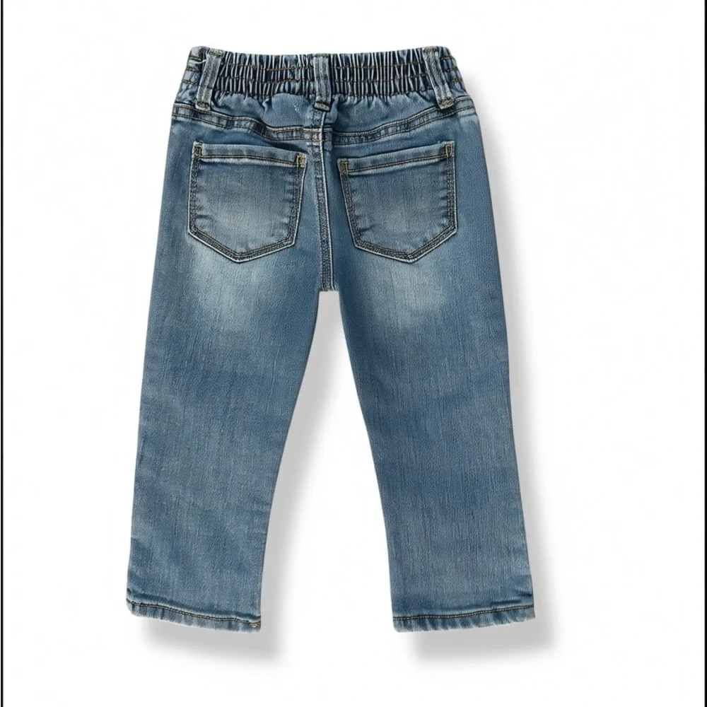 OshKosh B’gosh Baby Girls Jeans 18M Denim Elastic Waist Pull On Pants